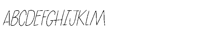 Winning Deal Line Italic FONT