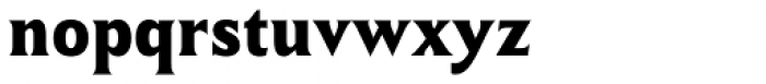 Winsel Condensed Ex Bold Font LOWERCASE