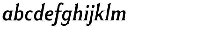 Winsel Condensed Regular Italic Font LOWERCASE