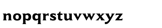 Winsel Extended Bold Font LOWERCASE