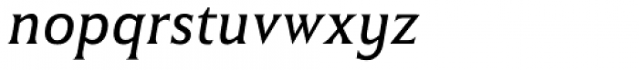 Winsel Extended Light Italic Font LOWERCASE