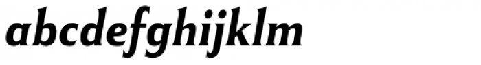 Winsel Norm Demi Italic Font LOWERCASE
