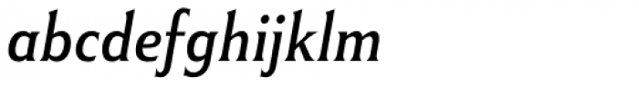 Winsel Norm Regular Italic Font LOWERCASE