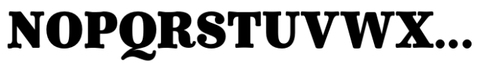 Winslow Book Black Font UPPERCASE