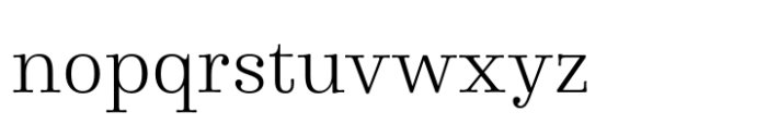 Winslow Book Light Font LOWERCASE