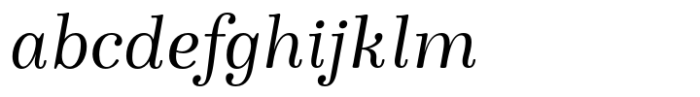 Winslow Book Regular Italic FONT