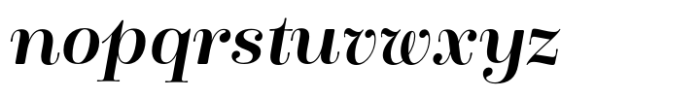Winslow Title Medium Italic Font LOWERCASE