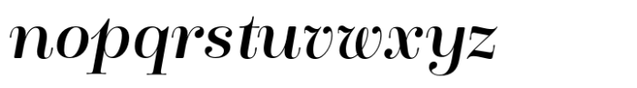 Winslow Title Regular Italic Font LOWERCASE