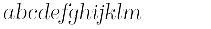 Winslow Title Thin Italic FONT