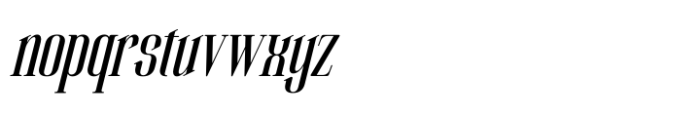 Winstgue Italic Font LOWERCASE