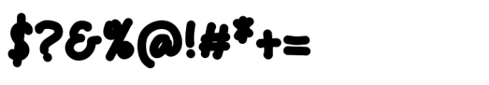 Winter Bold Font OTHER CHARS