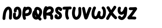 Winter Bold Font UPPERCASE
