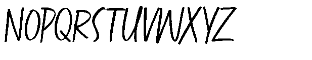 Winter Chapters Font UPPERCASE