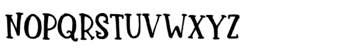 Winter Quarter Font UPPERCASE