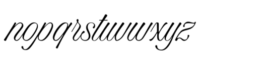 Winter Rhapsody Font LOWERCASE