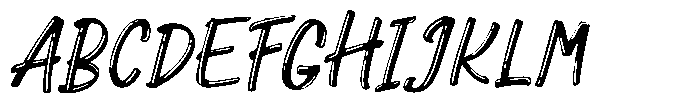 Winter Sign Display Display Font UPPERCASE