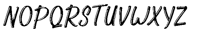 Winter Sign Display Display Font UPPERCASE