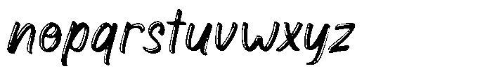 Winter Sign Display Display Font LOWERCASE