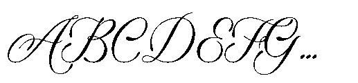Winter Solace Font UPPERCASE