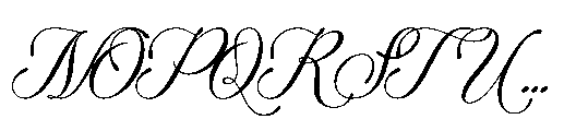 Winter Solace Font UPPERCASE