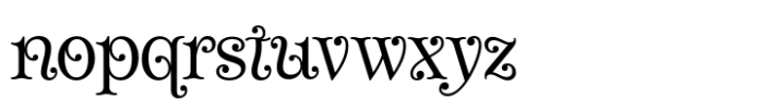Winterlight Season Regular Font LOWERCASE