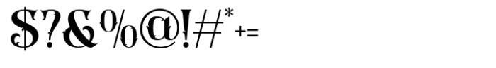 Winterlock Font OTHER CHARS