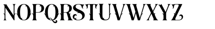 Winterlock Font UPPERCASE