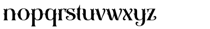 Winterlock Font LOWERCASE