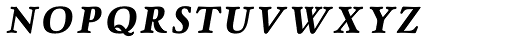 Winthorpe Bold Italic SC Font LOWERCASE