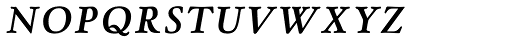 Winthorpe Italic SC Font LOWERCASE