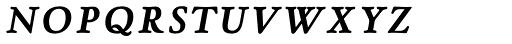 Winthorpe SemiBold Italic SC Font LOWERCASE