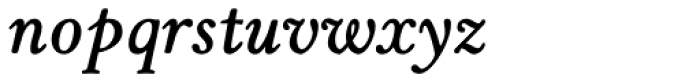Winthorpe SemiBold Italic Font LOWERCASE