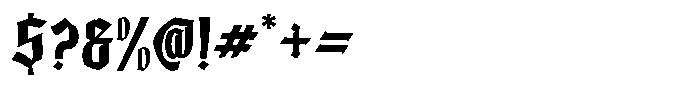 Wintress Font OTHER CHARS