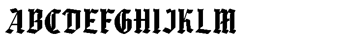 Wintress Font UPPERCASE