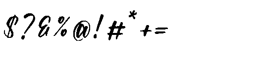 Wintter Bronks Regular Font OTHER CHARS