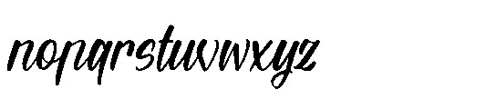 Wintter Bronks Regular Font LOWERCASE