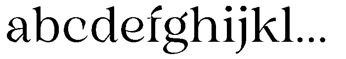 Winzer Serif Light FONT