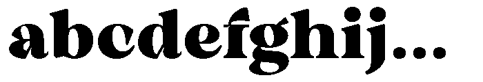 Winzer Serif Optical Black FONT