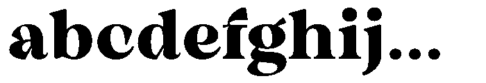 Winzer Serif Optical Extra Bold FONT