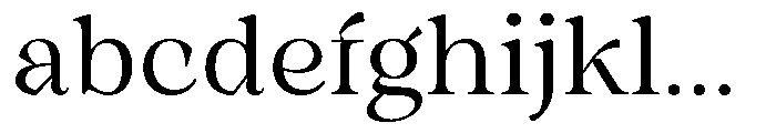 Winzer Serif Optical Light FONT