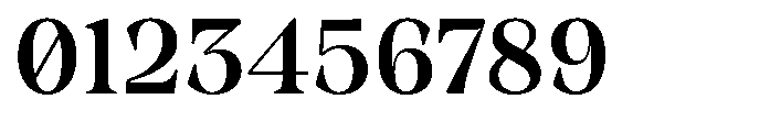 Winzer Serif Optical Regular Font OTHER CHARS