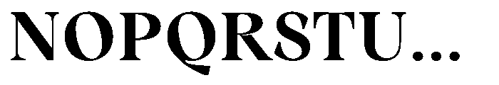 Winzer Serif Optical Semi Bold Font UPPERCASE