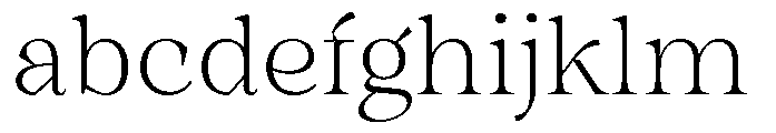 Winzer Serif Optical Thin FONT