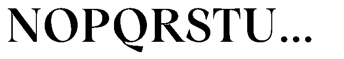 Winzer Serif Regular Font UPPERCASE
