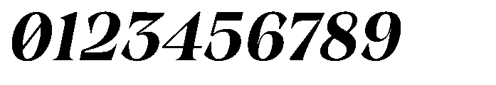 Winzer Serif Semi Bold Slanted Font OTHER CHARS