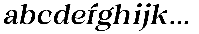 Winzer Serif Slanted FONT