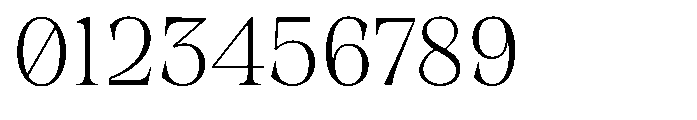 Winzer Serif Thin Font OTHER CHARS