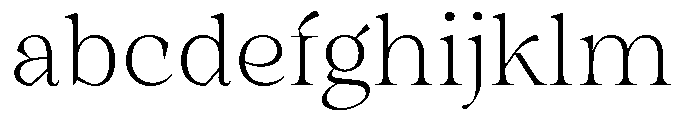 Winzer Serif Thin FONT