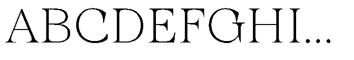 Winzer Serif Variable Font UPPERCASE