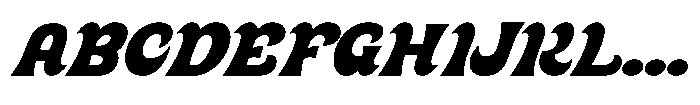 Wiona Oblique Font UPPERCASE